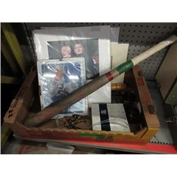 Box of memorabilia & collectible items