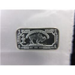 4 x .999 Fine Silver Investor bars - 1 gram each