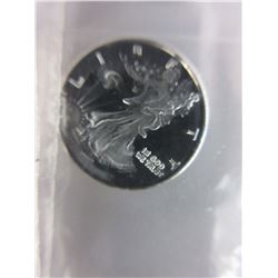 4 x .999 Fine Silver Walking Liberty rounds