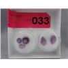 Image 1 : Gem jar: 5 Assorted cut Purple Amethyst