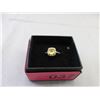 Image 2 : Cushion cut Citrine & Diamond dinner ring
