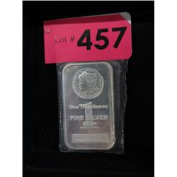 1 Troy oz. - Fine silver "Liberty Head" bar