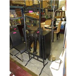 Used cheval mirror on stand