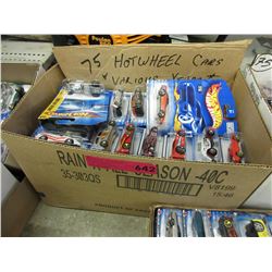 75 New Hot Wheels vehicles