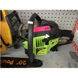 Used Poulan chain saw with no blade