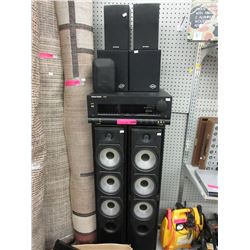 Harman/Kardon AVR300 and surround sound speakers