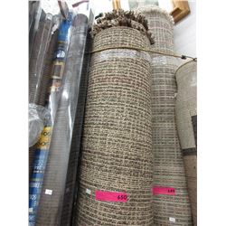Used - 8' x 10'  Brown & Beige shag carpet
