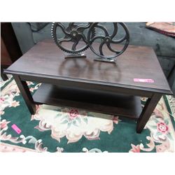 New - Coffee table with bottom shelf