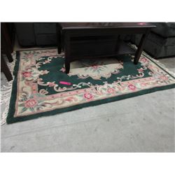 Small used area carpet