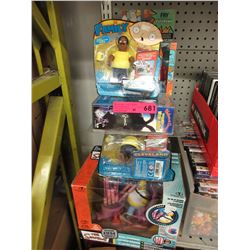 10 New toys in original sealed packages