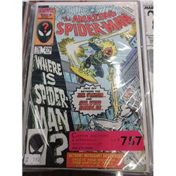 17 Collector comics w/ 1986 Amazing Spiderman"