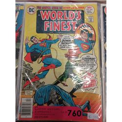 17 Collector comics w/ 1976 Worlds Finest"