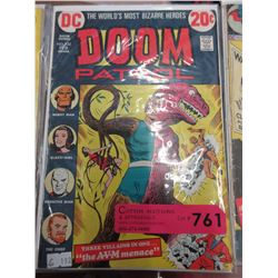 17 Collector comics w/ 1973 Doom Patrol"