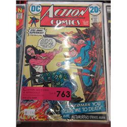 17 Collector comics w/ 1972 Action Superman"