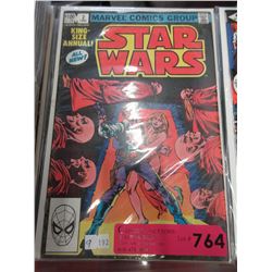 17 Collector comics w/ 1982 Star Wars Annual"
