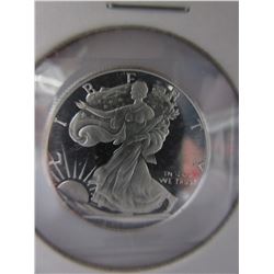 .999 Fine Silver "Walking Liberty" Round - 1/4 oz.