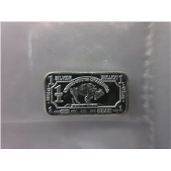4 x .999 Silver American Buffalo Investor bars