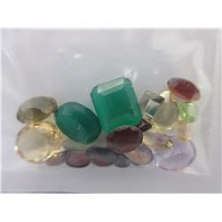 33 CTW of Assorted faceted Gemstones