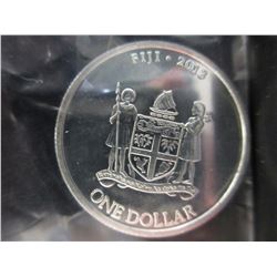 2013 Fiji Taku Silver $1.00 Coin