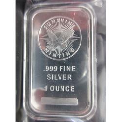 Sunshine Minting Silver Art Bar
