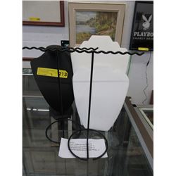5 Jewelry display stands - used