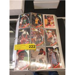 Binder full of 1980's & 90's Basketball cards