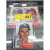 Image 1 : 3 x 1952 Topps Baseball cards