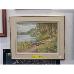 Original signed oil painting Still life