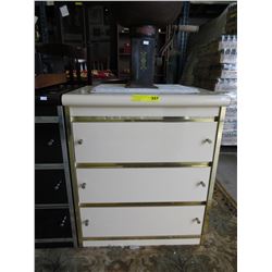 Small 3 drawer dresser - used