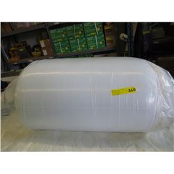 Twin size 2" foam mattress with cover