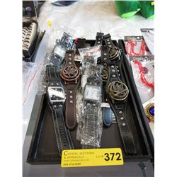 11 New Men's wristwatches