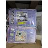 Image 1 : 2 New 9 piece crib bedding sets