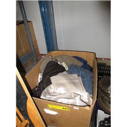 Box of new clothing - approximately 10 pieces
