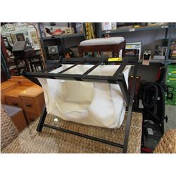 New - Luggage rack/laundry hamper