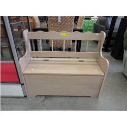 Used storage bench