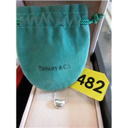 Tiffany & Co. - Sterling Silver "Bean" necklace