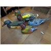 Image 1 : 4 Collectible wood ducks