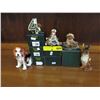 Image 1 : 2 Dogs & 5 Boyd Bears figurines