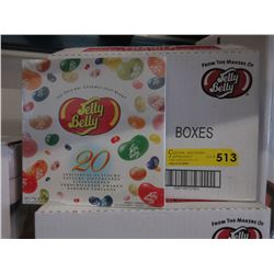 Case of Jelly Belly candy