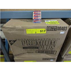 2 Cases of Premium Plus crackers