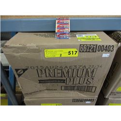 2 Cases of Premium Plus crackers