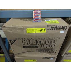 2 Cases of Premium Plus crackers