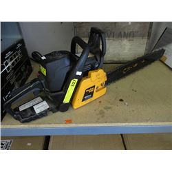 Used Poulan Pro gas powered chainsaw