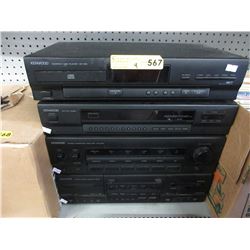 Used Kenwood stereo system