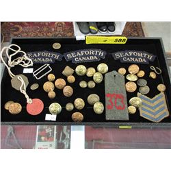 "Seaforth Canada" military patches & buttons