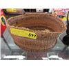 Image 1 : Vintage hand woven Native basket