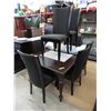 Image 1 : New Dining Table with Leaf & 8 Chairs