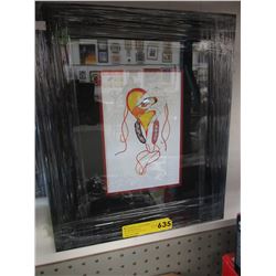 Richard Shorty framed print - "Eagle Heart"
