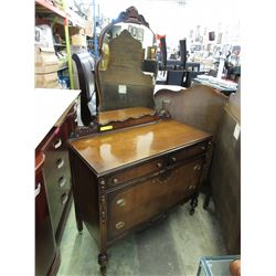 Vintage dresser with mirror