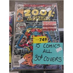 12 All 30 cent cover comic books
